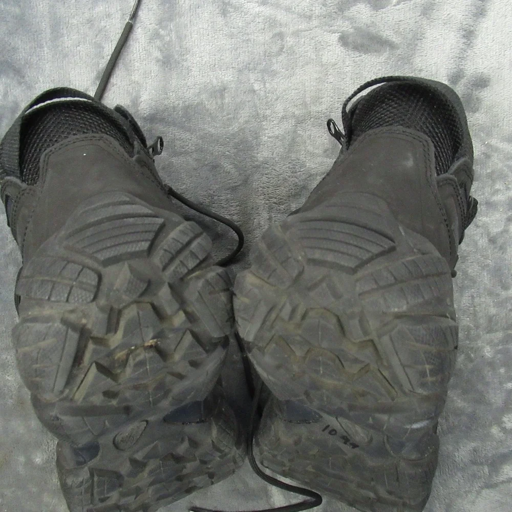 Thorogood Boots Unisex 6M‎ 8W Black Steel Toe 6